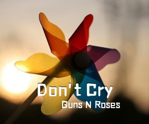 Guns N Roses《Don't Cry吉他谱》