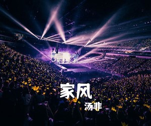 汤非《家风简谱》