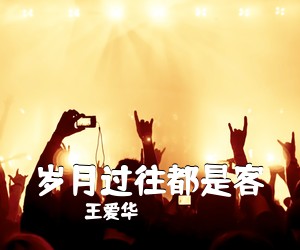 王爱华《岁月过往都是客简谱》