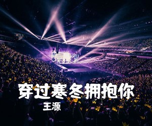 王源《穿过寒冬拥抱你吉他谱》(G调)