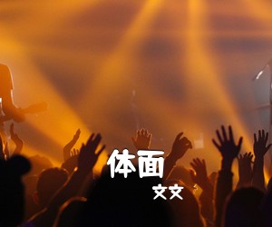 文文《体面吉他谱》(C调)
